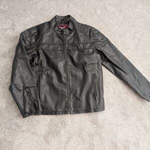Wilsons Leather Men's Black Lightweight Jacket